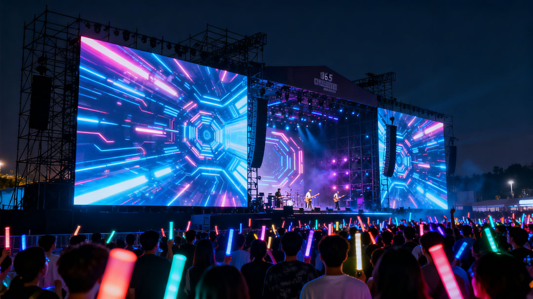 Rental LED video walls for events Aluguel de videowalls LED para eventos