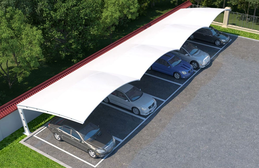 Electric Vehicle Infrastructure Shade Sombra de infraestrutura para veículos elétricos