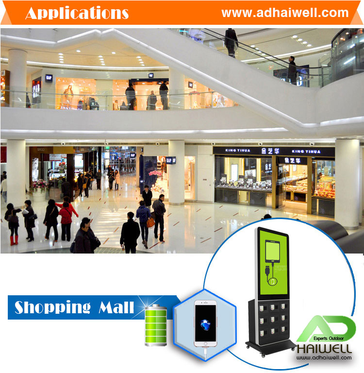 Estação de carregamento móvel-aplicativo-para-shopping-shopping