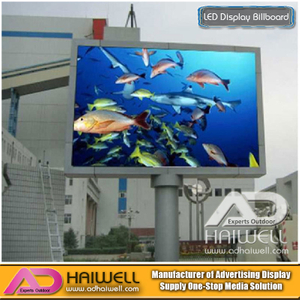 Publicidade Exterior Led eletrônico Display Digital Estrutura Billboard