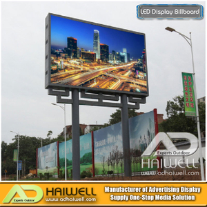 Outdoor Digital DIP Módulo LED exibir publicidade Estrutura Billboard