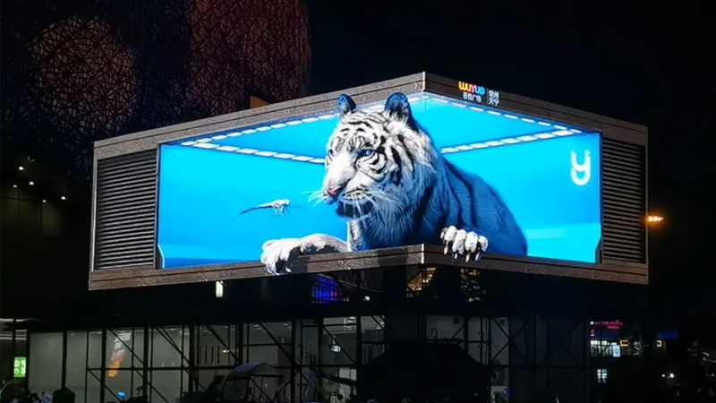 Como criar um display LED 3D e um vídeo LED 3D