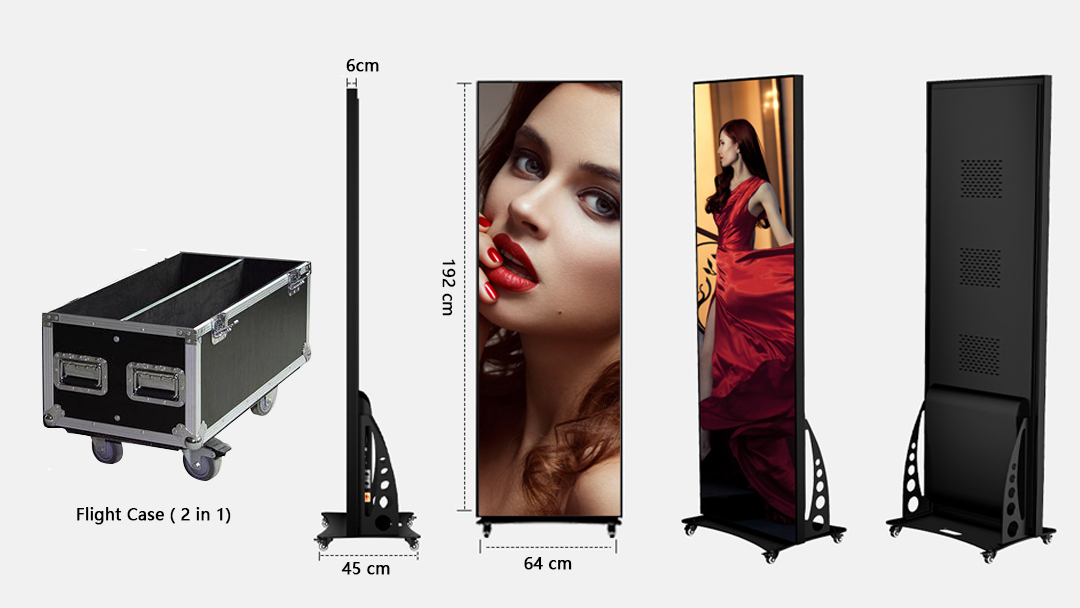 PACAGEM DE FLOW-CASE-FLUSE LED-POSTER