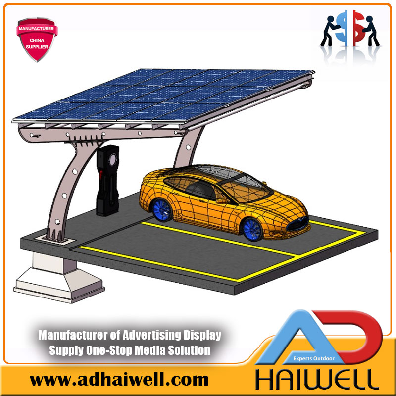 Estruturas de garagem solar | Soluções de estacionamento de energia verde