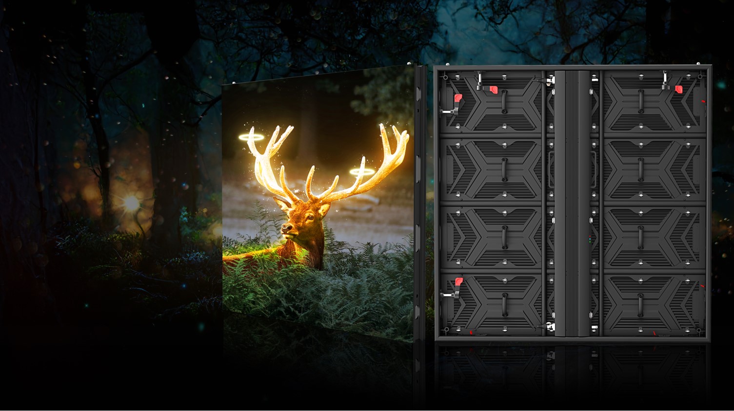 TELA LED 3D de última geração