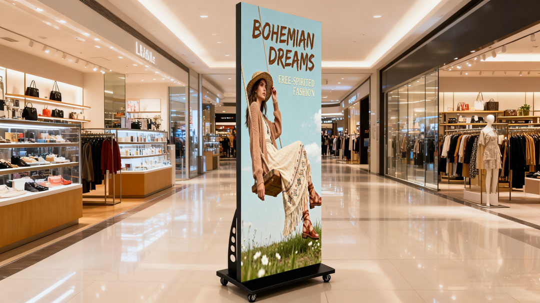 Aluguel de eventos do shopping LED LED POSTER Display