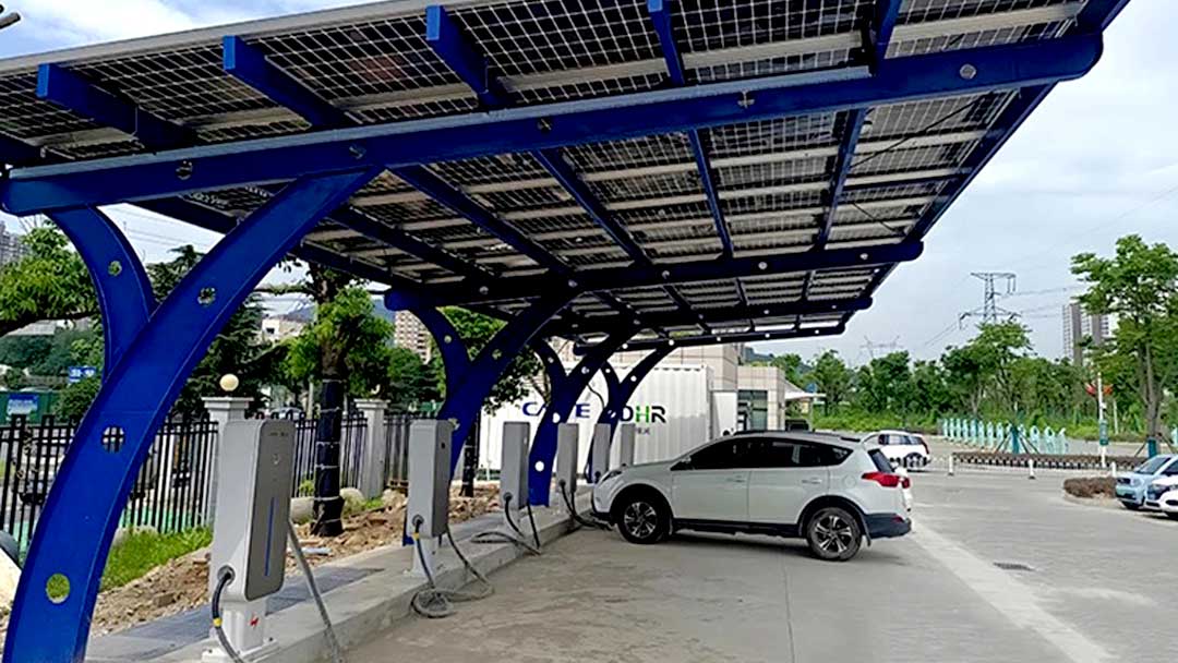 Soluções de Carports Solar BIPV