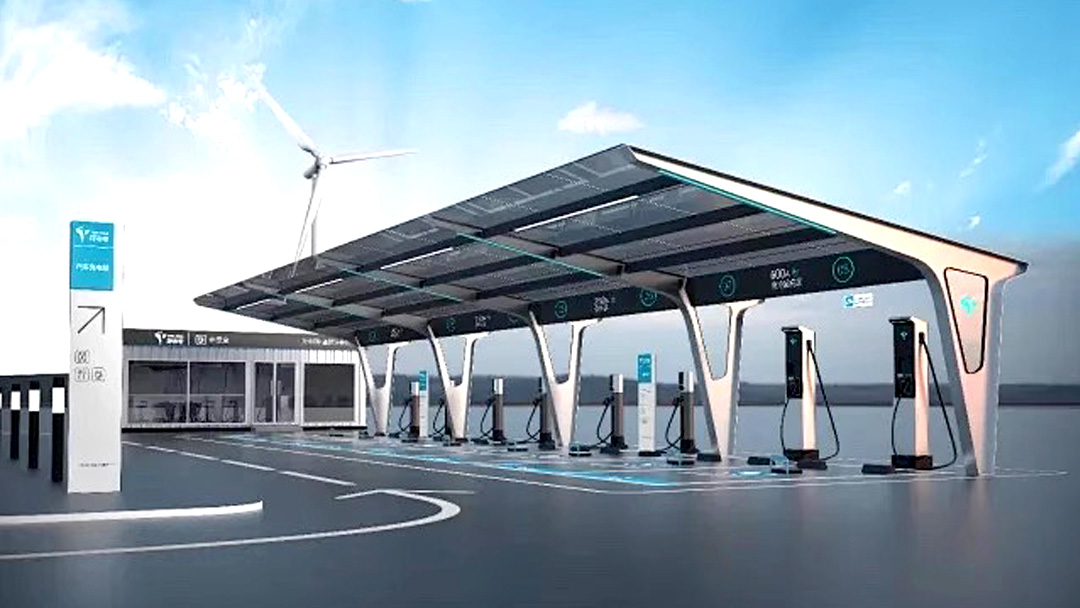 Carports solares para cobrança de EV