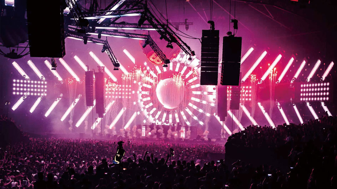 Cenário de aluguel de palco Pixelscreen EU LED Bélgica