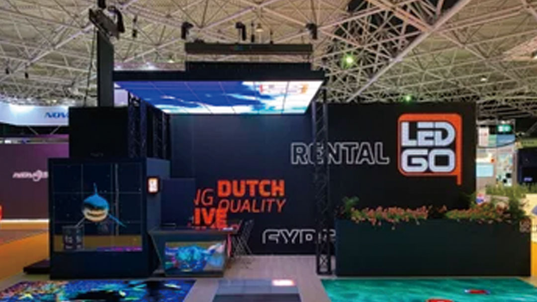 Pisos LED LEDGo para tetos de vídeo Holanda