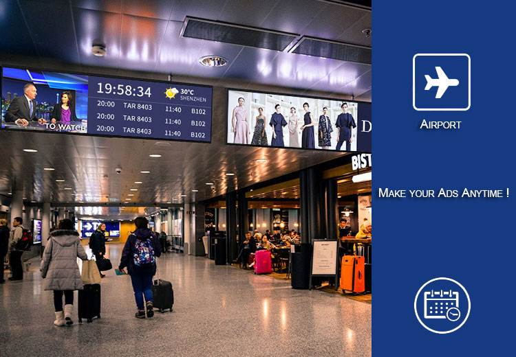 Bar-LCD-Display-for-Airport
