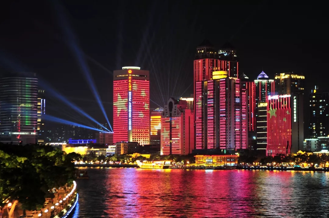 2019 China Nation LED show de iluminação de exibição Builiding