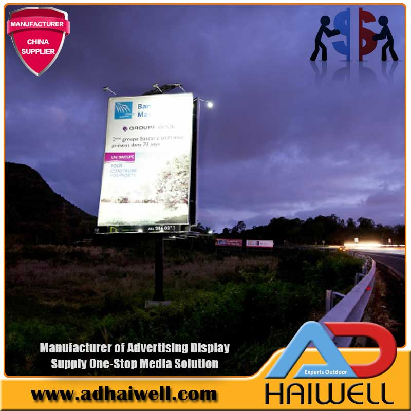 Solar Outdoor Desenvolvido Iluminação Tela Sistema Digital Advertising